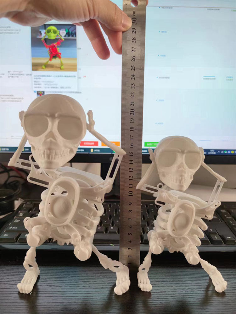 3D Model Mini Skull dancing toy