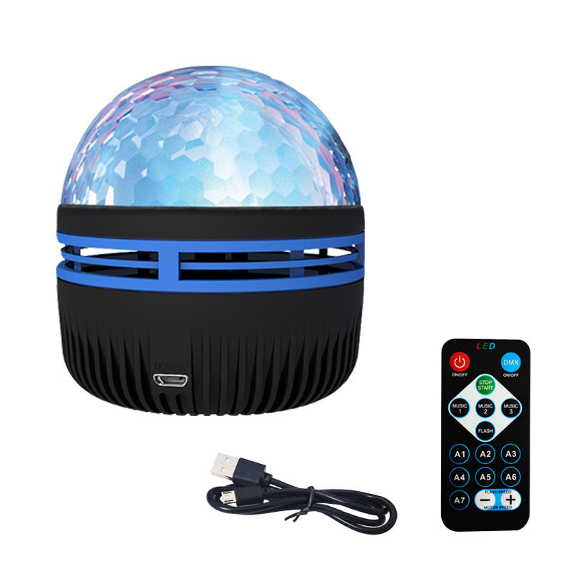 LED Star Galaxy Projector Lamp Spotlight Colorful Rotating Magic Ball