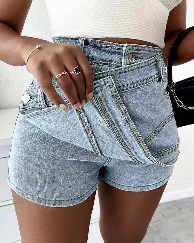 Street Vintage Denim Shorts