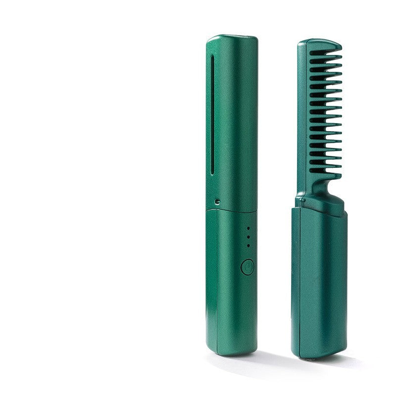 Hair Straightener Curler Comb Fast Heating