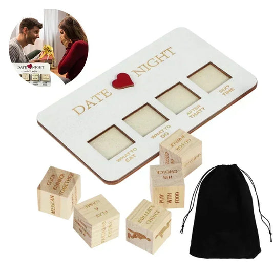 Romantic Couple Date Night Game Action Decision Dice Games For Couple