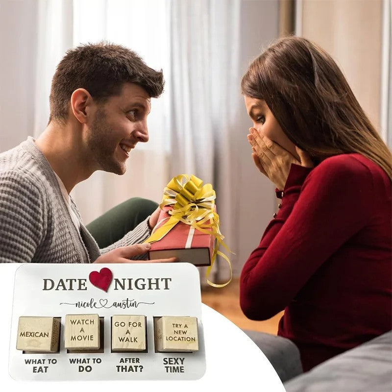 Romantic Couple Date Night Game Action Decision Dice Games For Couple