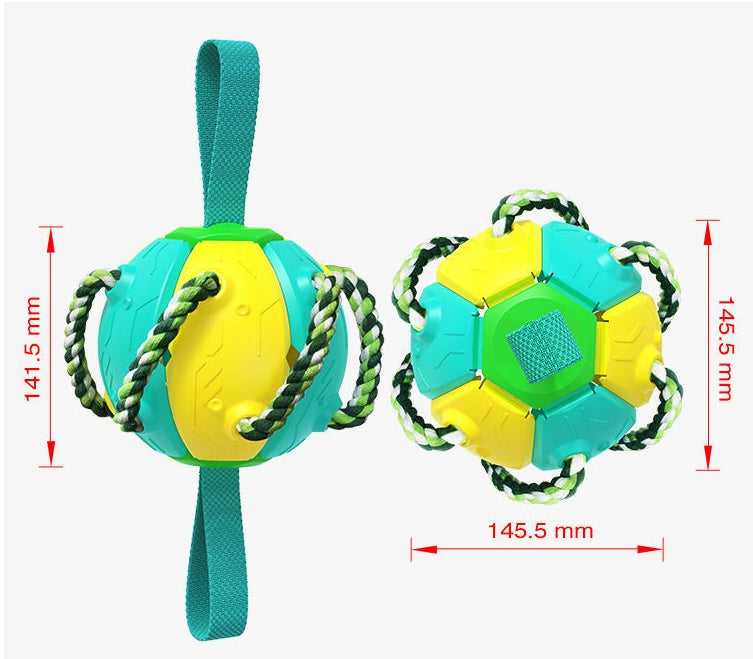 Interactive Dog Football Soccer Training Ball