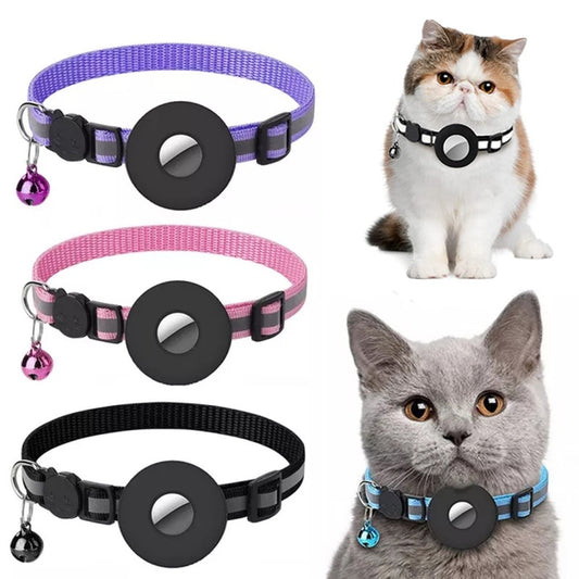 Reflective cat and dog Collar Waterproof Holder Case For Air tag