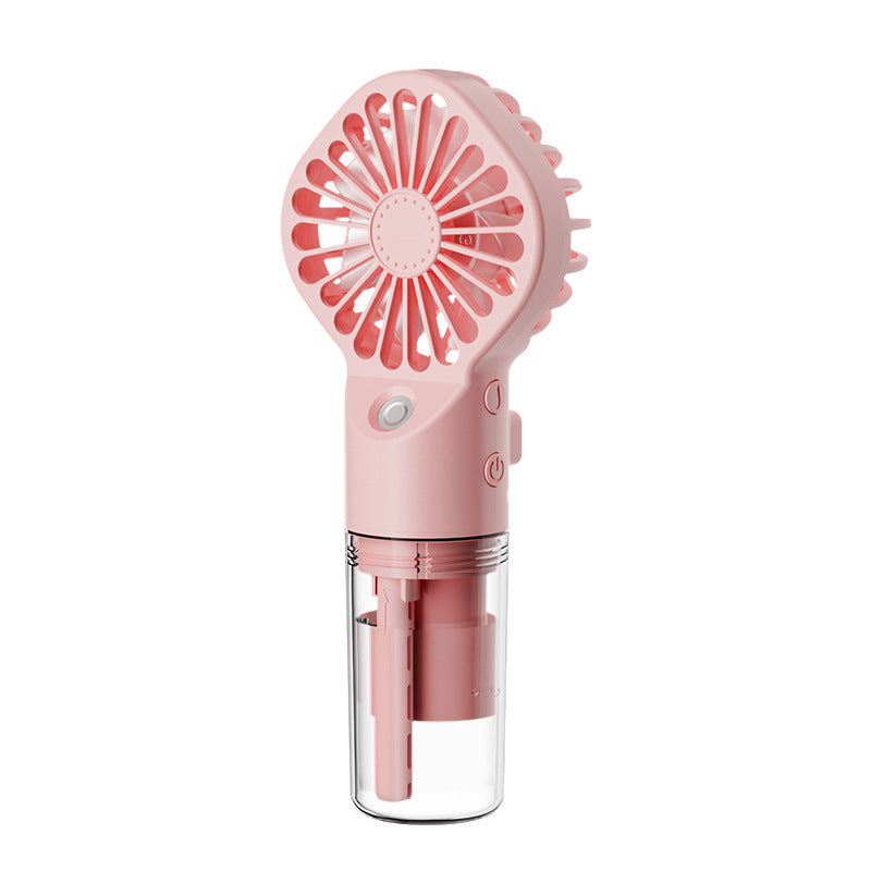 Portable Handheld Spray Fan 4-Speed Water Spray Mist