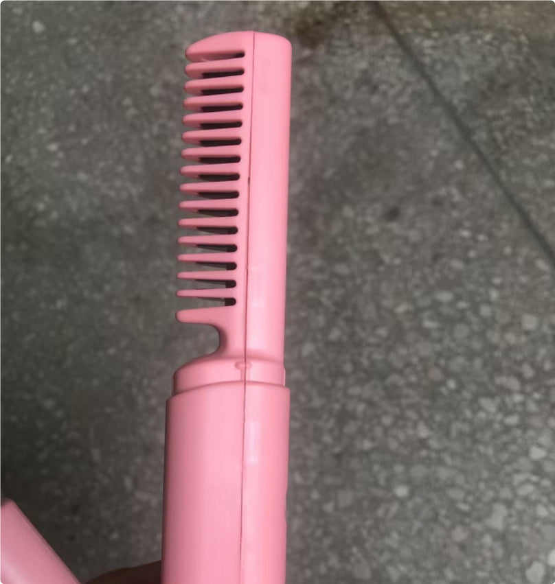 Hair Straightener Curler Comb Fast Heating