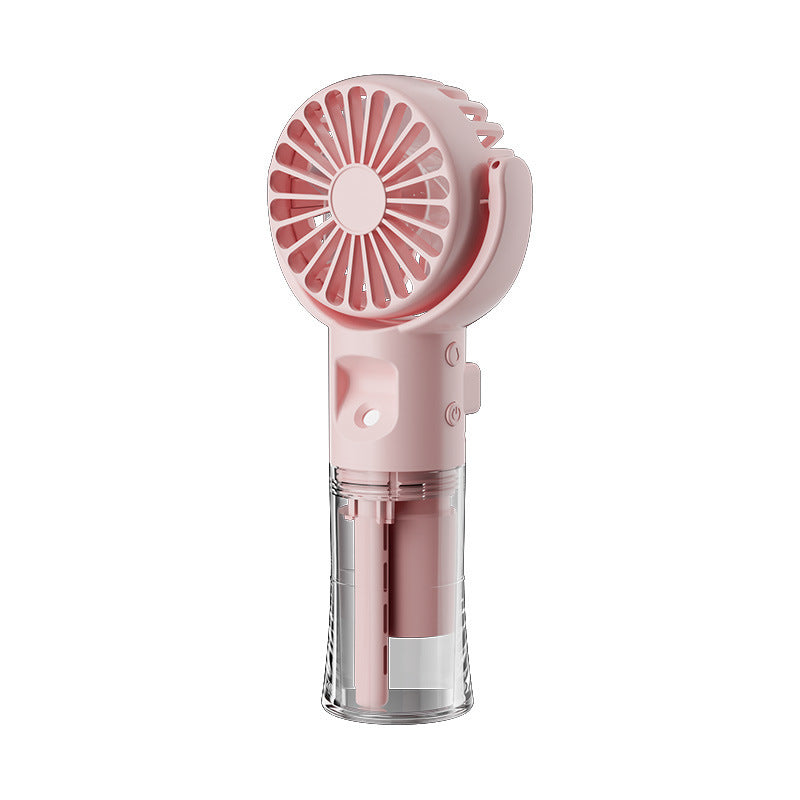 Portable Handheld Spray Fan 4-Speed Water Spray Mist