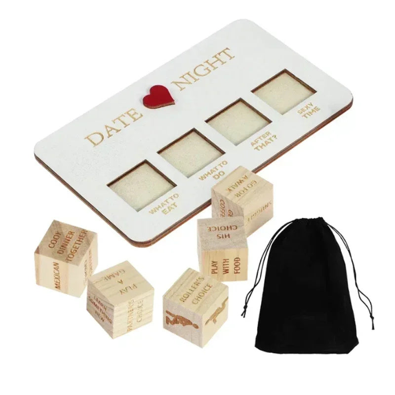 Romantic Couple Date Night Game Action Decision Dice Games For Couple