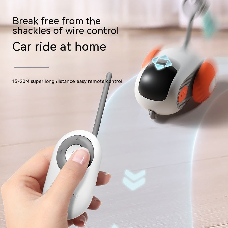 Remote Control Interactive Cat Chasing Car Toy