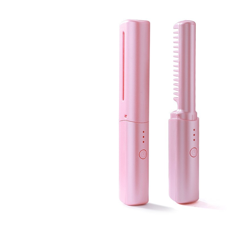 Hair Straightener Curler Comb Fast Heating